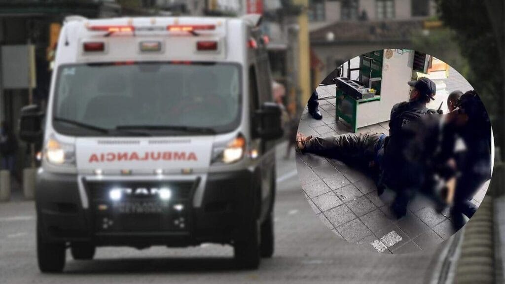 Increíble rescate en Xalapa: hombre desvanecido en plena calle recibe ayuda de la Cruz Roja 1 increible rescate en xalapa hombre desvanecido en plena calle recibe ayuda de la